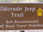 Off-road or Mountain Bike Eldorado Jeep Trail, Arizona