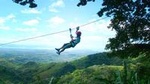 Canopy and Rafting Tour with Organic Farm Lunch from La Fortuna