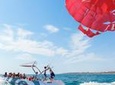 Parasailing from Albufeira Marina by Boat
