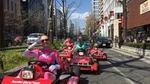 Street Osaka GoKart Tour with Funny Costume Rental