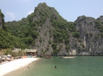 Visit Nam Cat Island Beach, Halong Bay, Vietnam