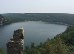 Rock Climb Cleopatra's Needle, Devil's Lake State Park, Wisconsin