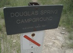 Camp at Douglas Spring Campground, Saguaro National Park, Arizona