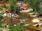 Swim at Slide Rock Swim Area, Slide Rock State Park, Arizona