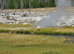 See Island Geyser, Yellowstone National Park, Wyoming
