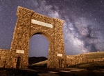 See Roosevelt Arch, Yellowstone National Park, Montana