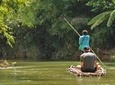 Bamboo Rafting, Turtle, and Lampi National Park : Half Day