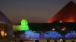 Giza Pyramids and Light Show at night with Hotel Transport