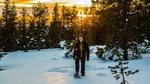 Wilderness snowshoe adventure