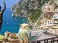 Full day shore excursion from Naples to Positano and Vesuvius with private driver and guide