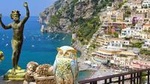 Full day shore excursion from Naples to Positano and Vesuvius with private driver and guide