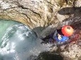 Half day canyoning in the Susec stream from Bovec