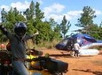 ATV Quad Bike and Helicopter Adventure Tour to Remote Village (Departs Nadi)