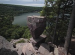 Hike to Balanced Rock (Devil's Lake State Park), Wisconsin
