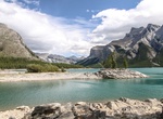 Hike or Ride Lake Minnewanka Trail, Banff National Park, Canada
