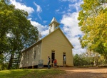 Visit Cades Cove Methodist Church, Great Smoky Mountains National Park, Tennessee