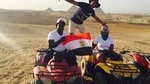 ATV at Giza Pyramids and Camel Ride during sunset