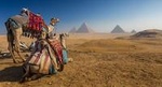 Camel Ride at Giza Pyarmids During Sunset