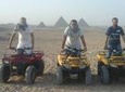 Giza Pyramids Adventure Tours on ATV Quad Bike Ride in Desert