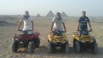 Giza Pyramids Adventure Tours on ATV Quad Bike Ride in Desert