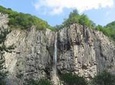 Highest waterfall and mystique mountain