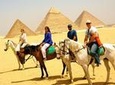 Horse Ride at Giza Pyarmids During Sunset