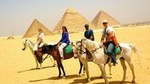 Horse Ride at Giza Pyarmids During Sunset