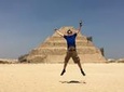 Layover tour to Giza Pyramids Sphinx Memphis City and Saqqara Pyramid