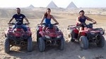Quad Bike at Giza Pyramids and Camel Ride during sunset