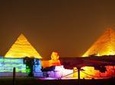 sound and light show at Giza Pyramids with Dinner