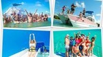 Punta Cana Catamaran Party Boat with Water Slide and Open Bar