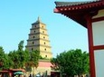 Xian Afternoon Tour to Big Wild Goose Pagoda and Qujiang Pool