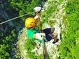 Bovec Zipline - canyon Ucja - the biggest zipline in Europe
