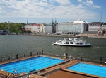 Swim at Allas Sea Pool, Helsinki, Finland