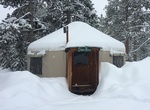 Stay in a Galena Lodge Yurt, Idaho