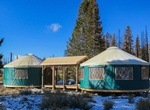 Camp at Coyote Yurts, Idaho