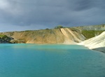 Swim at Far Hill Quarry (The Blue Lagoon), Derbyshire, England