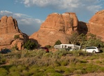 Camp at Devil's Garden Campground, Arches National Park