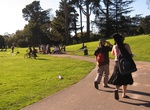 Visit Hippie Hill, Golden Gate Park, California