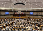 Visit European Parliament-Hemicycle, Bruxelles, Belgium