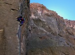 Rock Climb Pine Canyon Crags, California