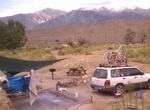 Camp at Benton Hot Springs, California