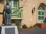 See Angelico Chavez Statue, Santa Fe, New Mexico