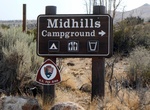 Camp at Mid Hills Campground, Mojave National Preserve, California