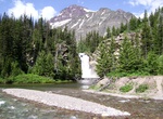 See Running Eagle Falls, Glacier National Park, Montana