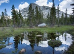 Hike Young Lakes Trail, Yosemite National Park, California