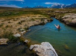 Dip in Crowley Hot Springs (Wild Willy's), California