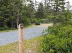 Camp at Schoodic Woods Campground, Acadia National Park, Maine