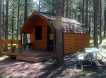 Camp at Stockade Lake South Campground, Custer State Park, South Dakota