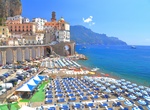 Visit Atrani Beach, Amalfi Coast, Italy